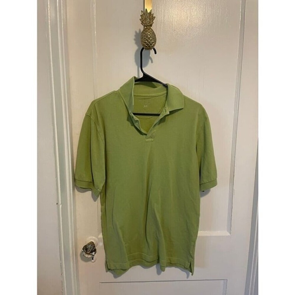 Men's size Small Green Collared Shirt